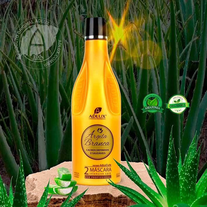 Argila Branca Cachos Máscara Manutenção - 500ml