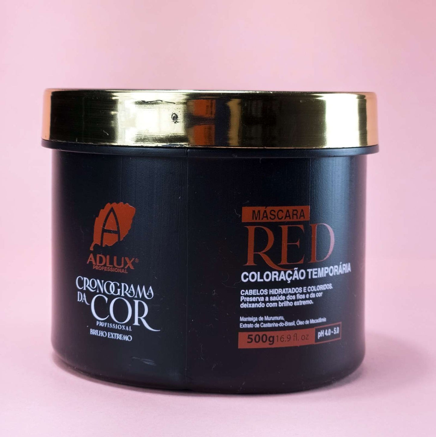 Máscara Cronograma da Cor Red- 500g (Lançamento)