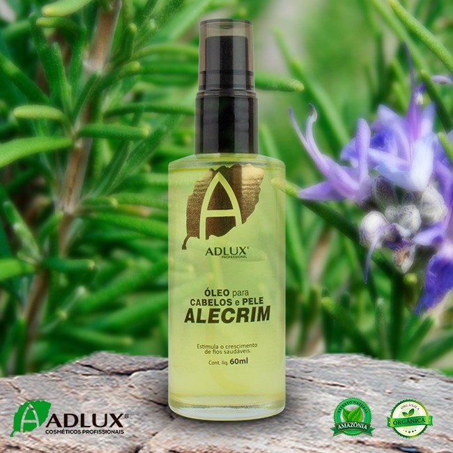 Óleo para Cabelo e Pele Alecrim – 60ml