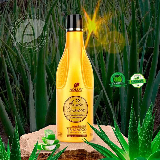 Argila Branca Cachos Shampoo Manutenção - 500ml