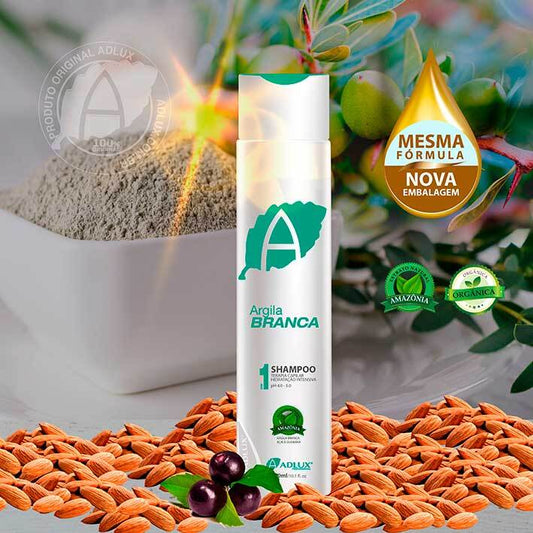 Argila Branca Shampoo Manutenção - 300ml