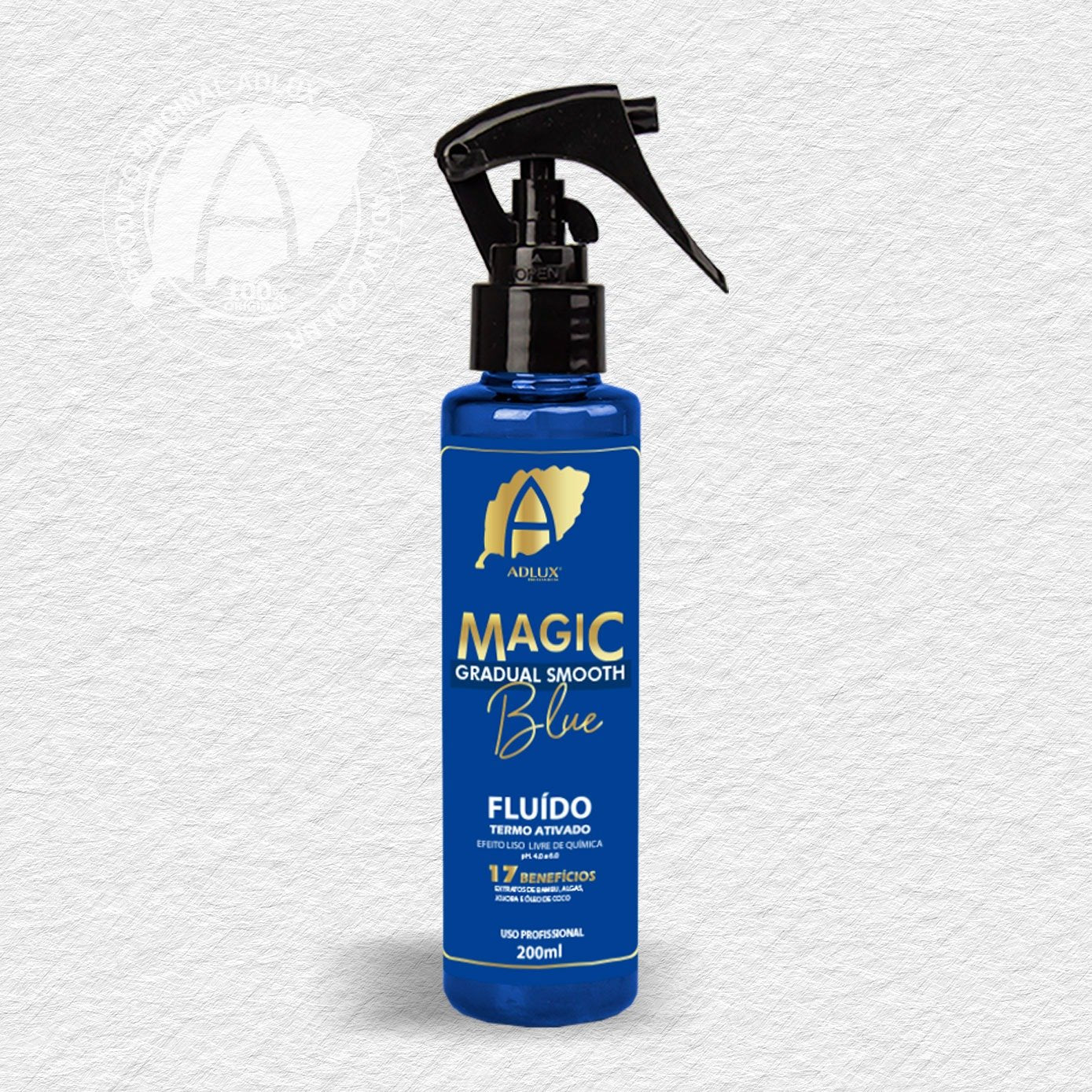 Fluido Termo Ativo Magic Gradual Smooth Blue Profissional - 200ml