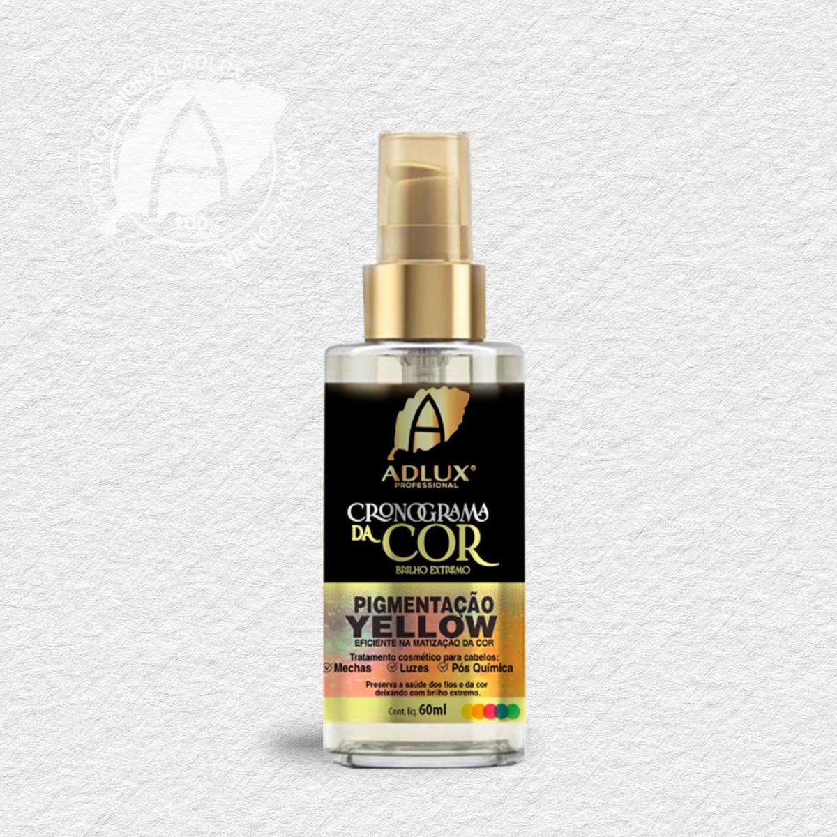 Pigmentação Cronograma da Cor (Yellow) 60ml